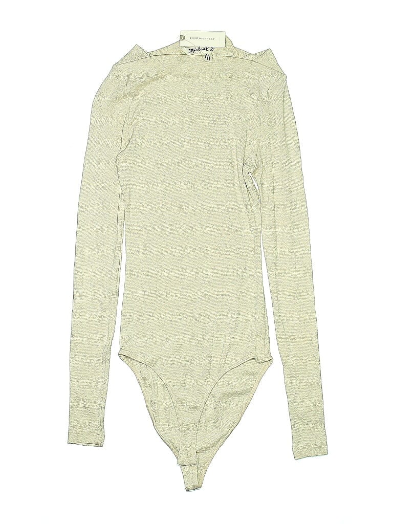 Pre-owned Michael Stars Bodysuit In Green