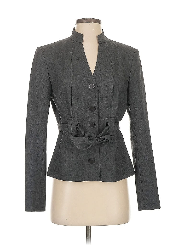 Pre-owned Calvin Klein Blazer Jacket In Gray
