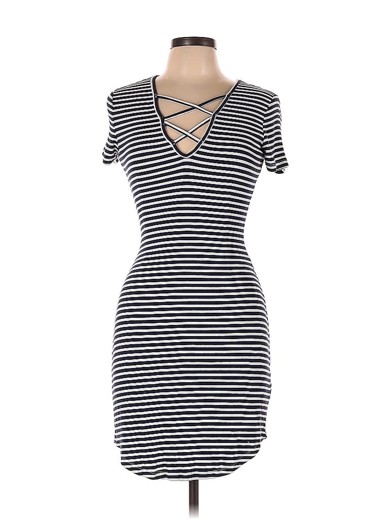 Pre-owned Olivaceous Casual Dress In Black