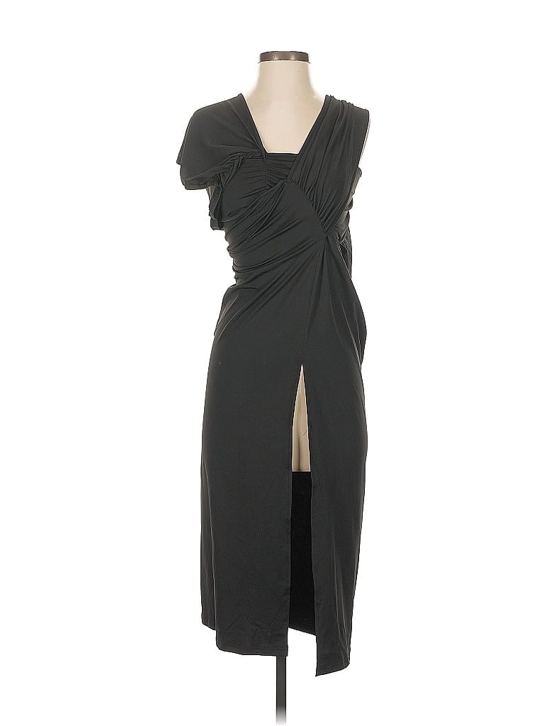 Pre-owned Unbranded Cocktail Dress In Black