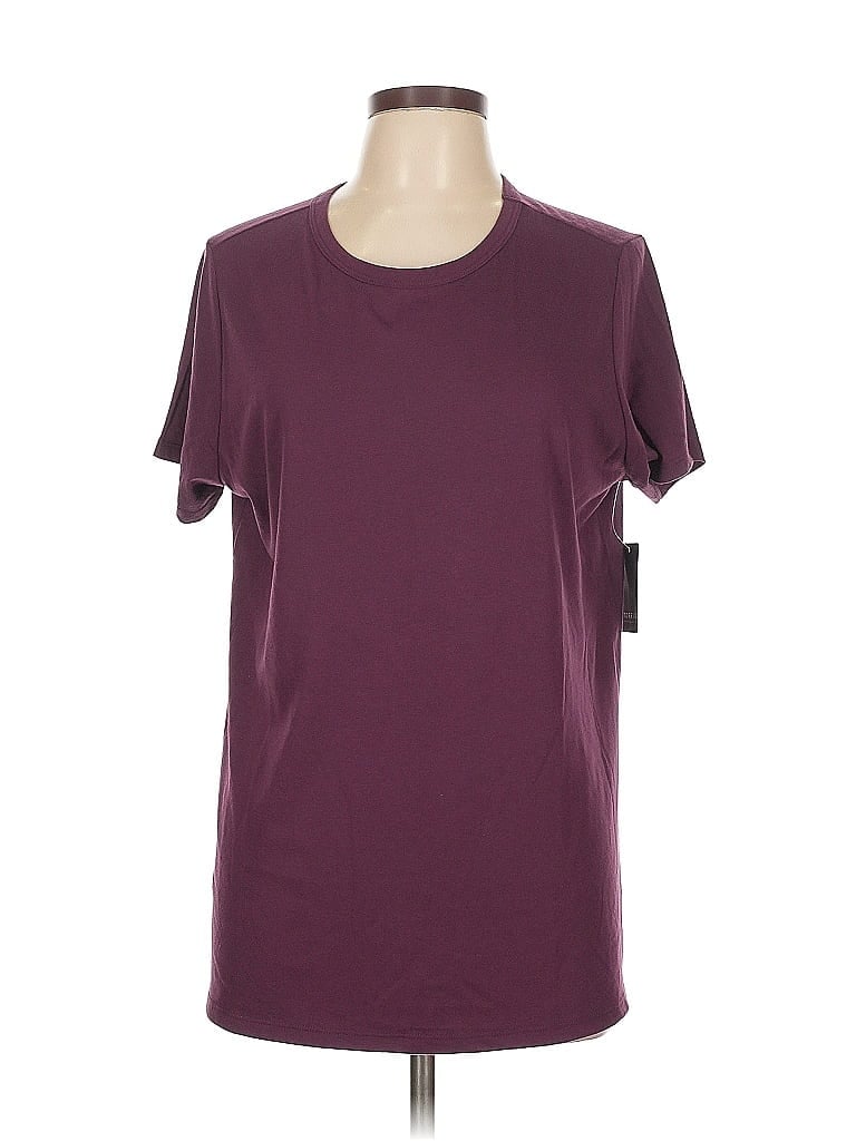 Pre-owned Torrid Active T-shirt In Burgundy