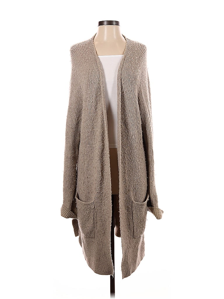 Pre-owned Madewell Cardigan Sweater In Brown