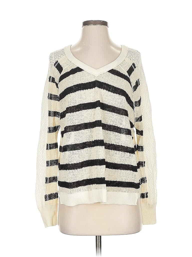 WE THE FREE Pre-owned Pullover Sweater In White