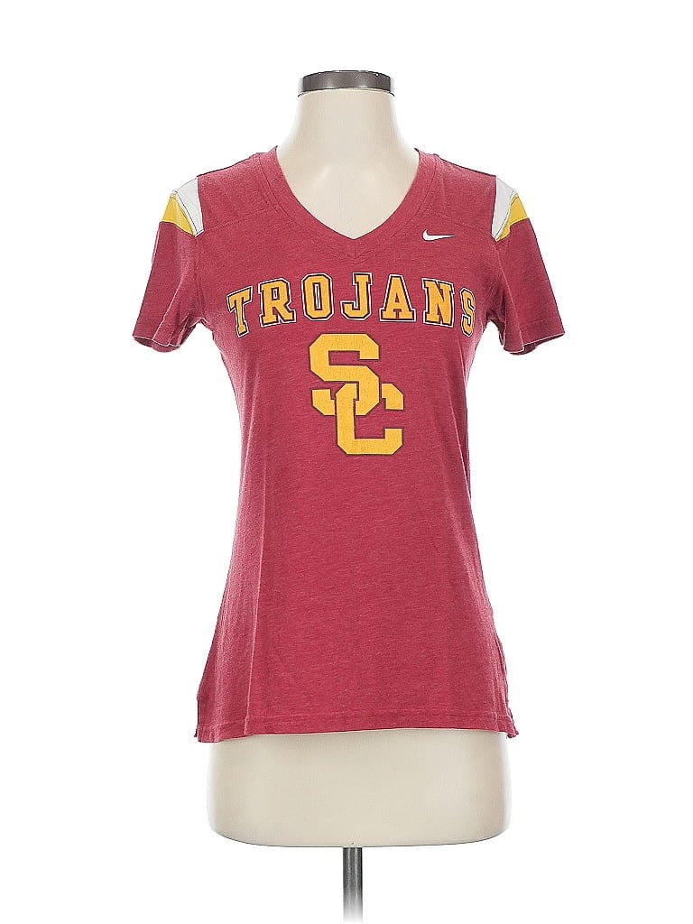 Pre-owned Nike Short Sleeve T-shirt In Red