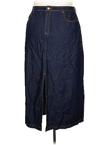 Lane Bryant Denim Skirt (view 1)