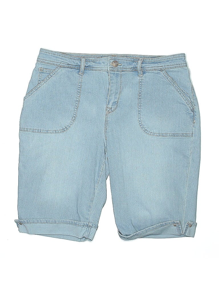 Pre-owned Gloria Vanderbilt Denim Shorts In Blue
