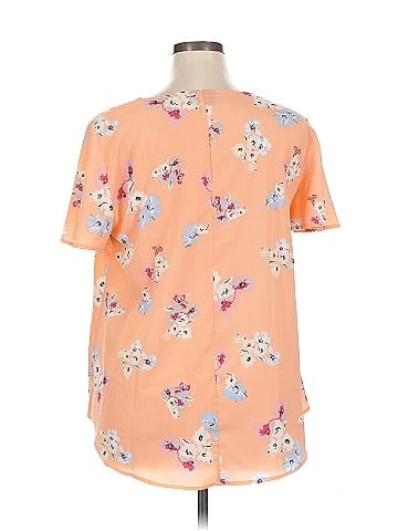 Lane Bryant Outlet Short Sleeve Blouse (view 2)