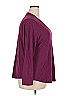 Terra & Sky Burgundy 3/4 Sleeve T-Shirt Size 2X - photo 3