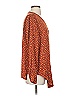 Max Studio 100% Polyester Orange Long Sleeve Blouse Size S - photo 4