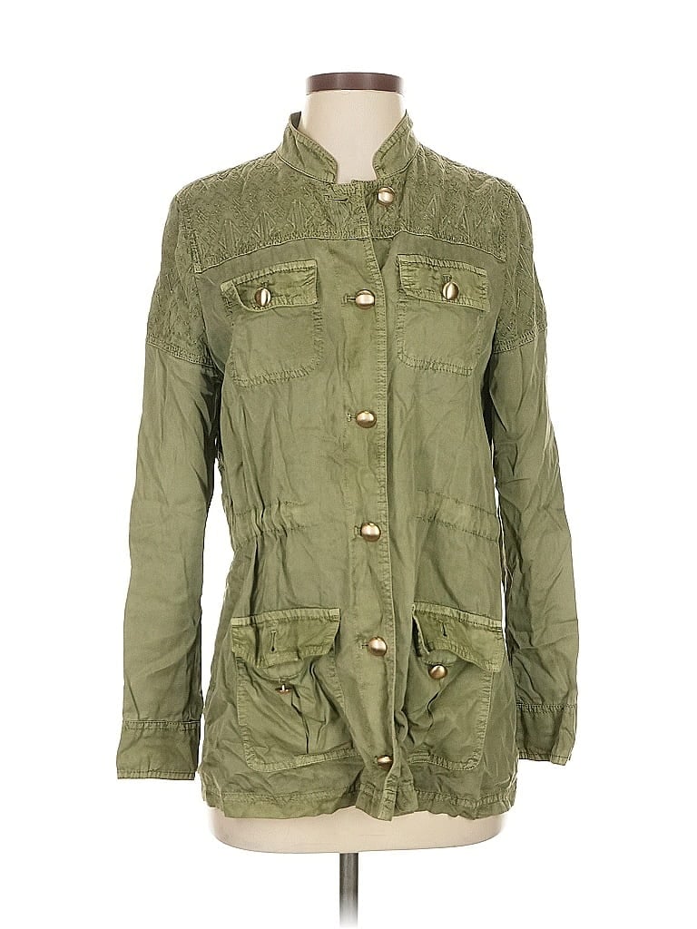 Pre-owned Chico's Jacket In Green