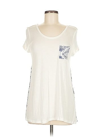 Hem & Thread Short Sleeve Top (view 1)