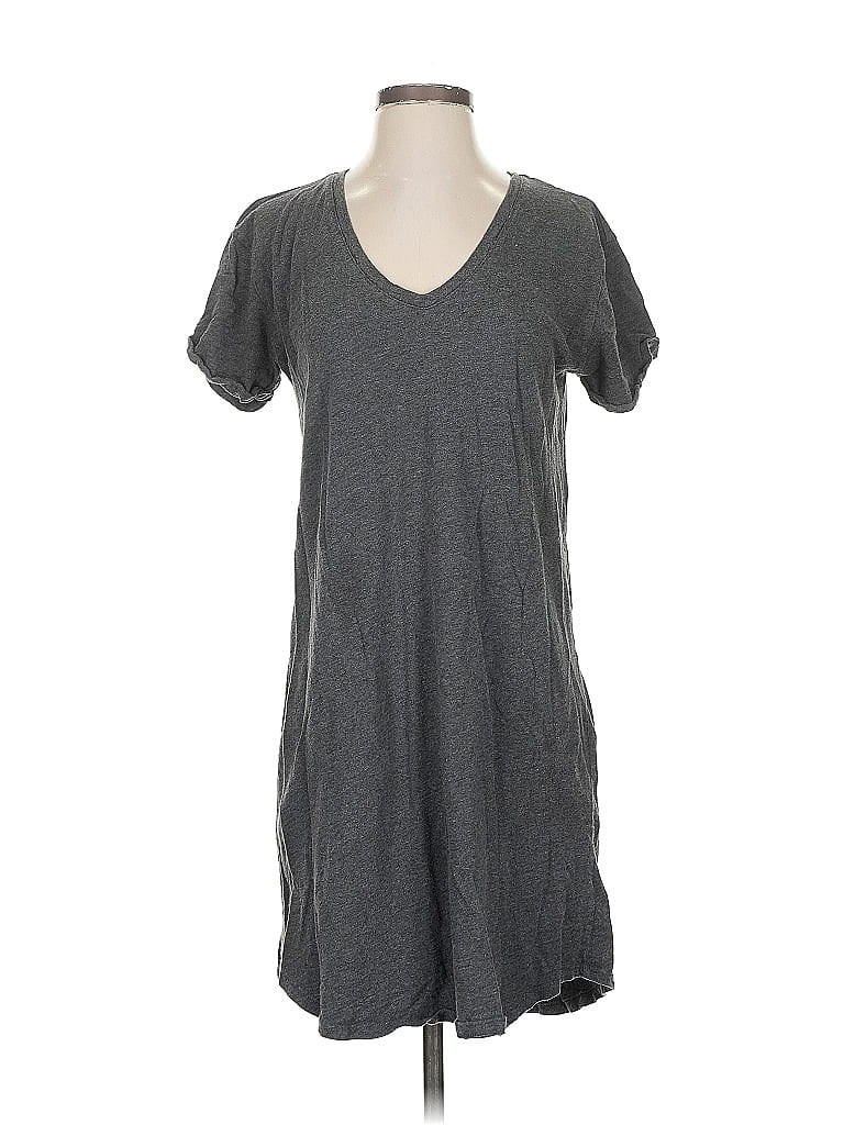 Pre-owned Daily Ritual Casual Dress In Gray