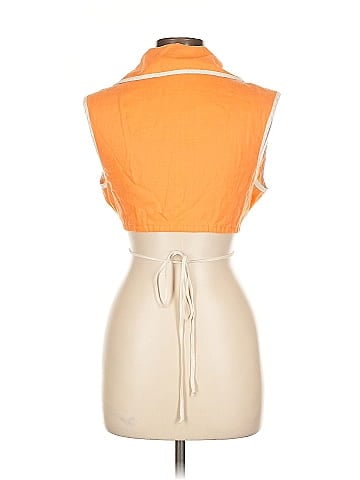 Matthew Bruch Tie Waist Crop Top (view 2)