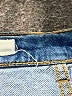 Melville 100% Cotton Hearts Blue Jeans Size 28 waist - photo 7