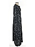 Lido 100% Polyester Paisley Black Casual Dress Size Med - Lg - photo 4
