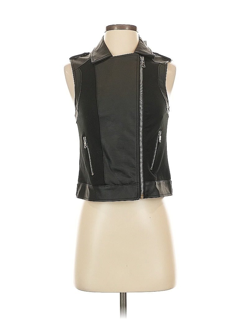 Click to view more detailed imagery on our partner's website Pre-owned Abs By Allen Schwartz Vest In Black