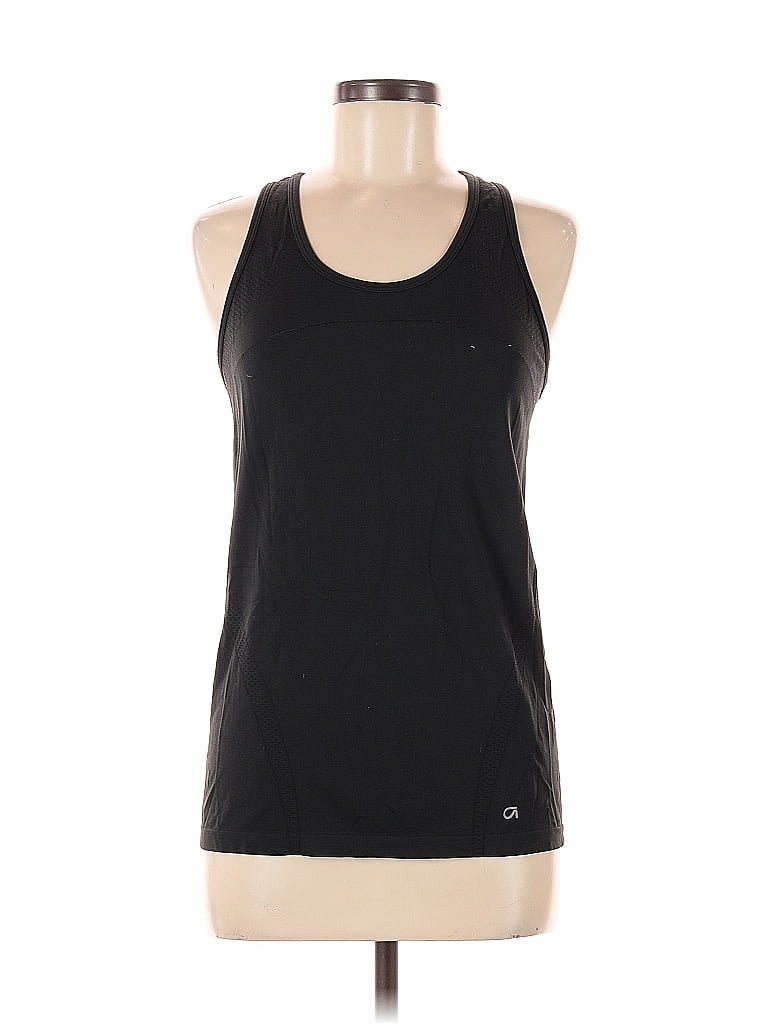 Pre-owned Gap Fit Active Tank Top In Black
