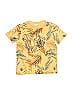 S.Oliver 100% Baumwolle Tropical Yellow Orange Short Sleeve T-Shirt Size 110 cm / US 5-6 - photo 1