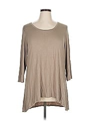 Logo By Lori Goldstein 3/4 Sleeve Top