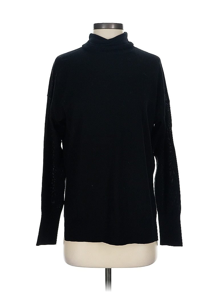 Pre-owned Babaton Turtleneck Sweater In Black