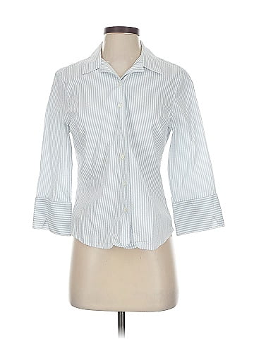 Faconnable 3/4 Sleeve Button-Down Shirt (view 1)