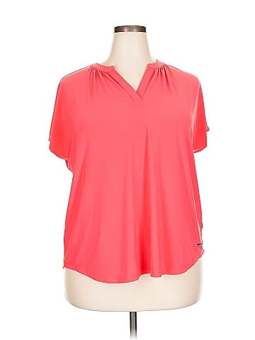 Jones New York Short Sleeve Blouse (view 1)