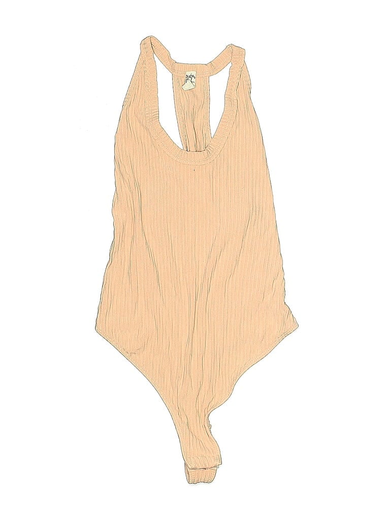 Pre-owned Intimately By Free People Bodysuit In Pink