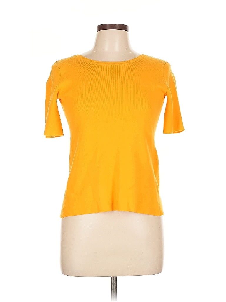 Pre-owned Simon Miller Cardigan Sweater In Yellow