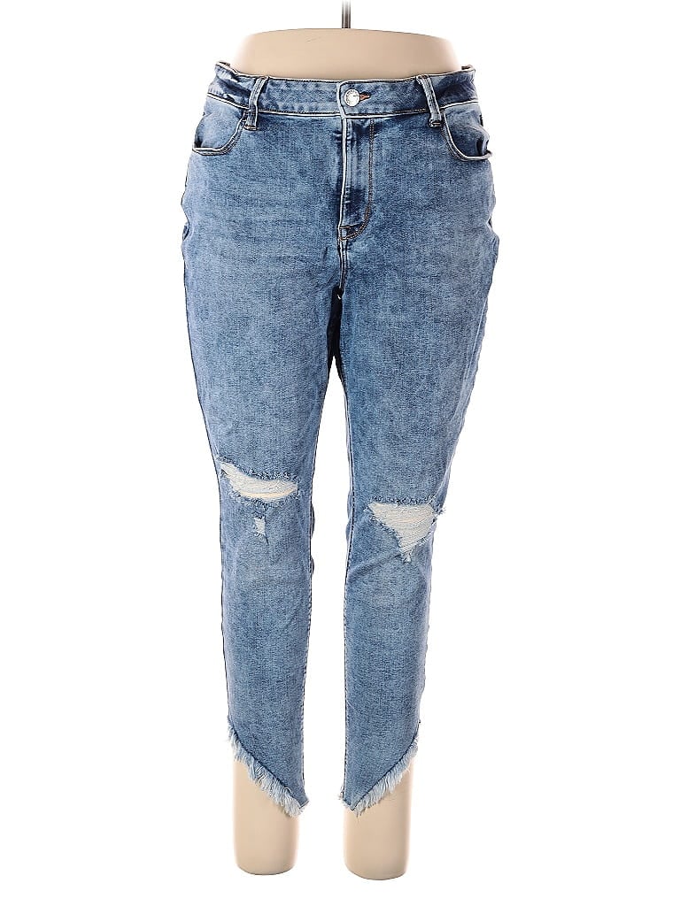 Pre-owned Unbranded Jeans In Blue