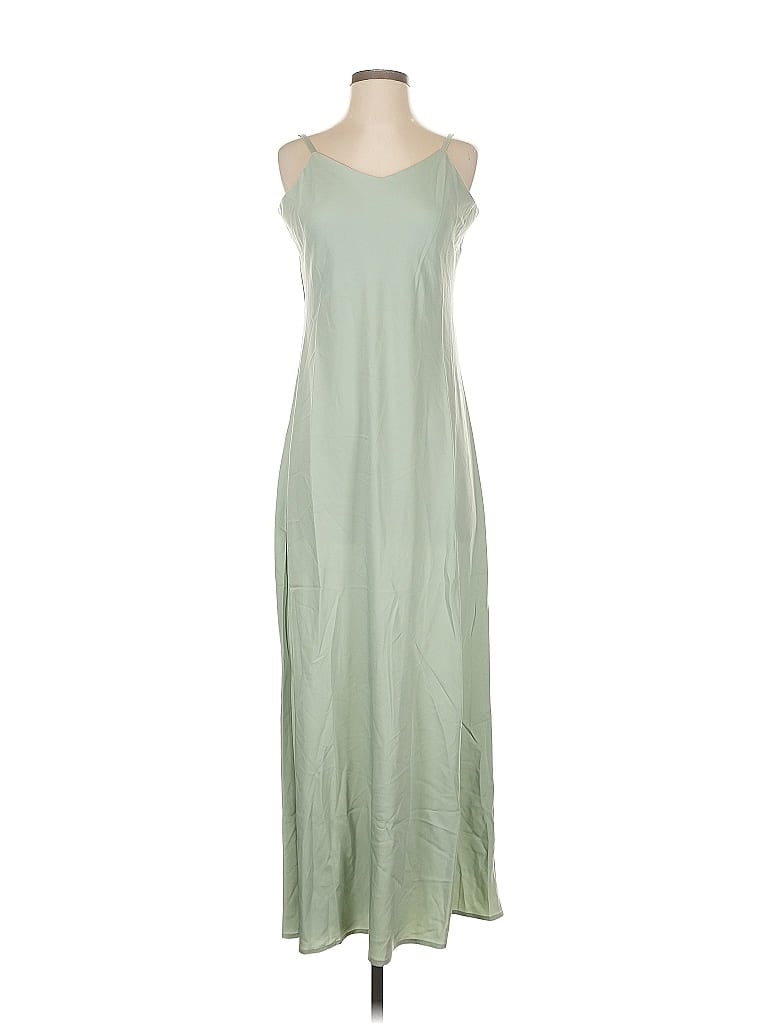 Pre-owned Assorted Brands Casual Dress In Green