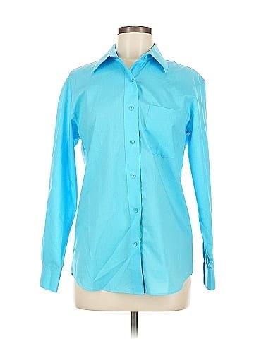 Foxcroft Long Sleeve Button-Down Shirt (view 1)