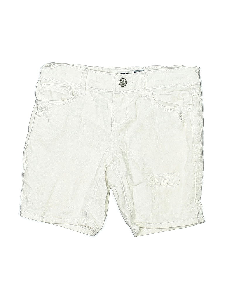 Pre-owned Old Navy Kids' Khaki Shorts In White