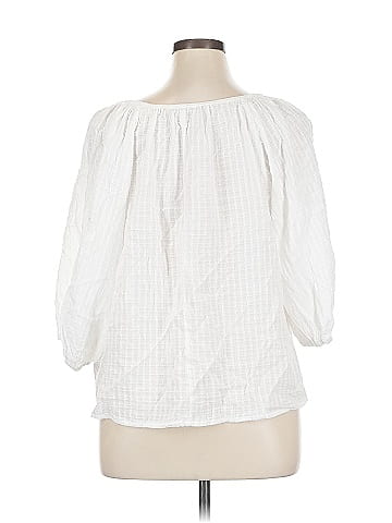 Max Studio 3/4 Sleeve Blouse (view 2)