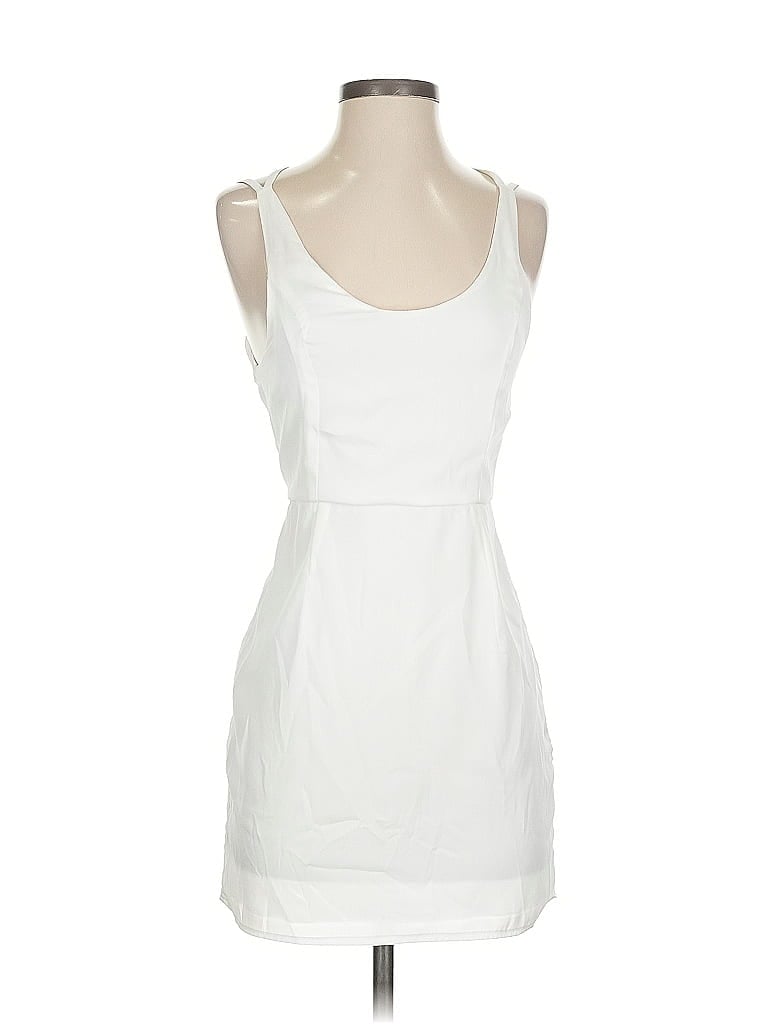 Pre-owned Tobi Sleeveless Top White Square Neckline Tops