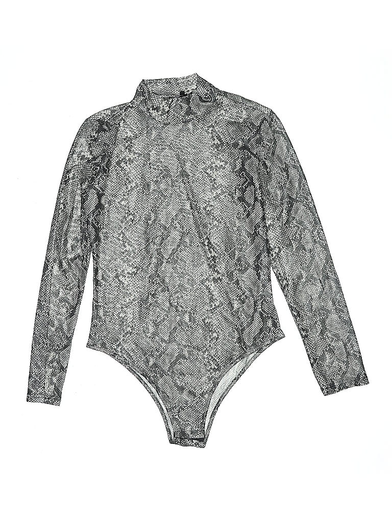 Pre-owned Assorted Brands Bodysuit In Silver