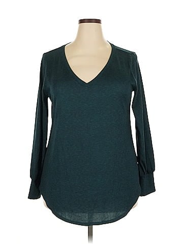 24/7 Maurices Long Sleeve Blouse (view 1)