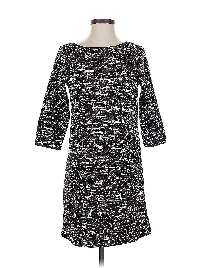 Pre-owned Ann Taylor Factory Casual Dress In Gray