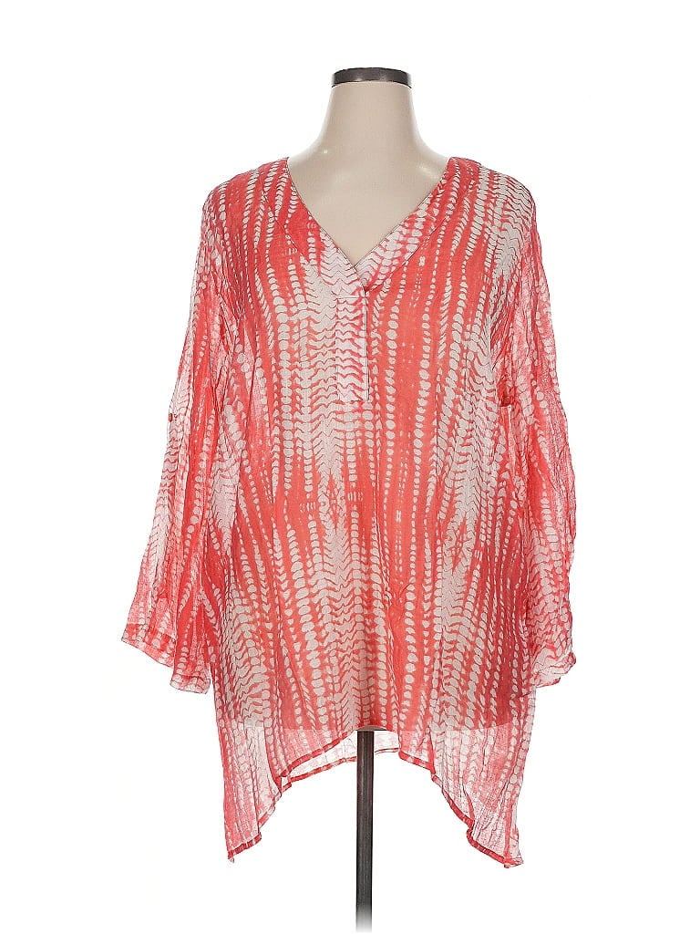 Pre-owned Grand & Greene Kimono In Orange
