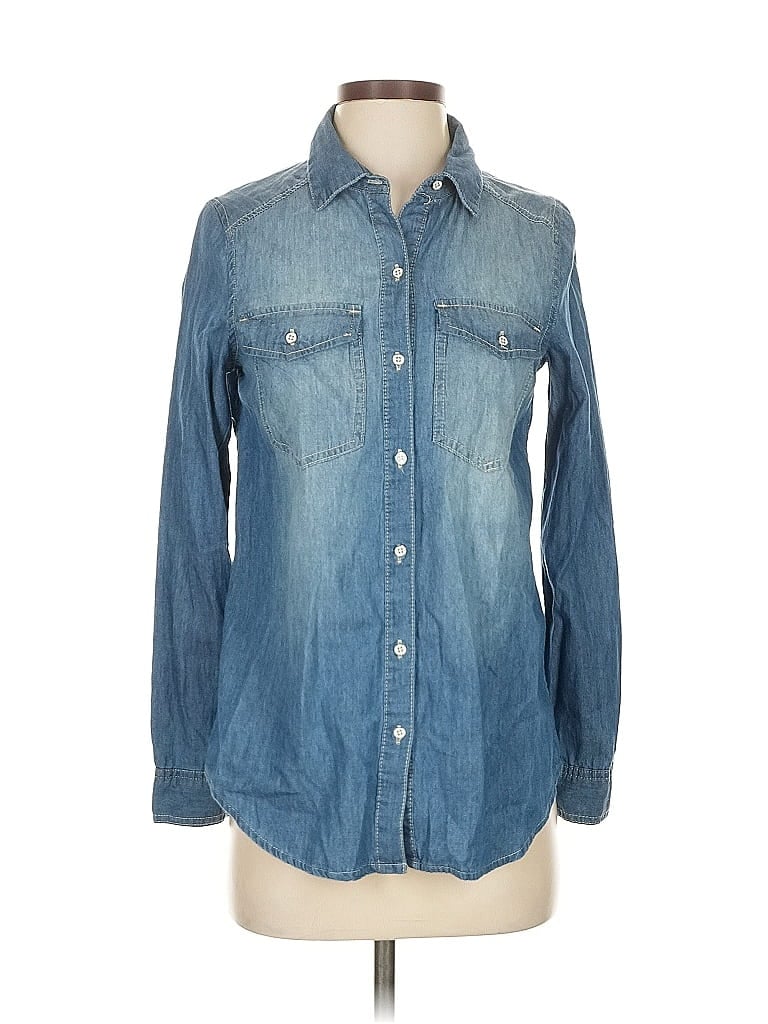 Polly & Esther Denim Jacket In Blue