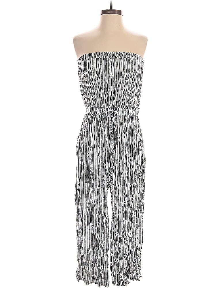 Pre-owned Ci Sono Jumpsuit In Gray