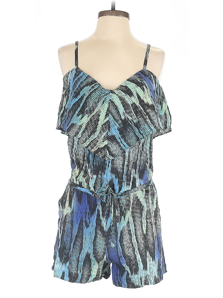 Pre-owned Guess Romper In Blue