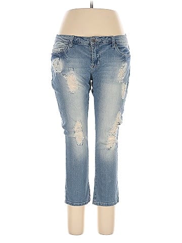 Red Rivet Jeans (view 1)