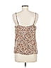 A New Day 100% Polyester Brown Sleeveless Blouse Size M - photo 2