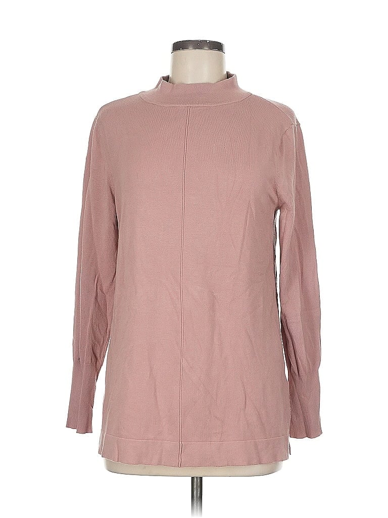 ALFANI Pre-owned Turtleneck Sweater In Pink