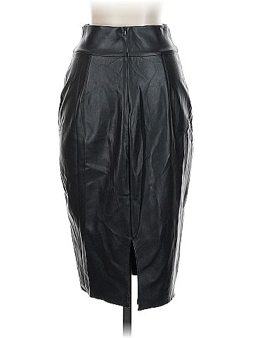 Bailey 44 Faux Leather Skirt (view 2)