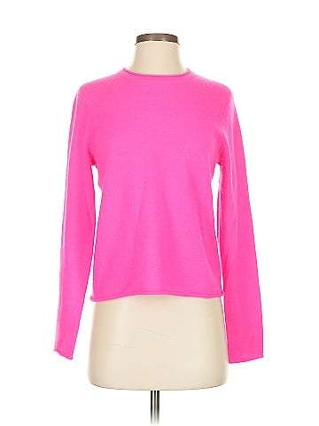 Aqua Cashmere Pullover Sweater (view 1)