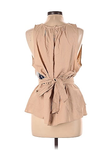 Scoop Sleeveless Blouse (view 2)