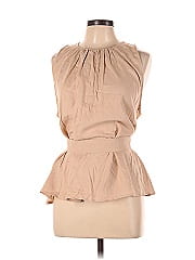 Scoop Sleeveless Blouse