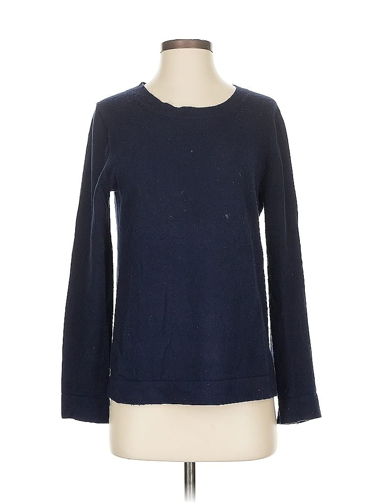 Pre-owned J.crew Mercantile Pullover Sweater In Blue