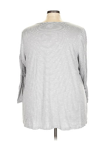 Lane Bryant Outlet 3/4 Sleeve T-Shirt (view 2)